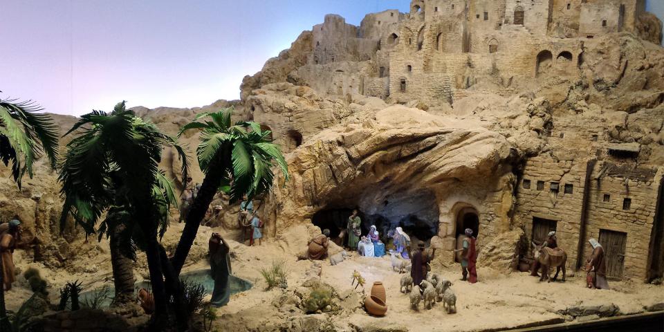 Cabalgata de Reyes en el desierto