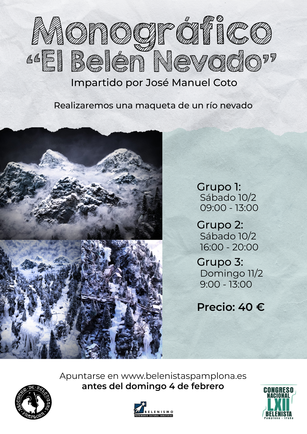 Cartel Monográfico El Belén Nevado