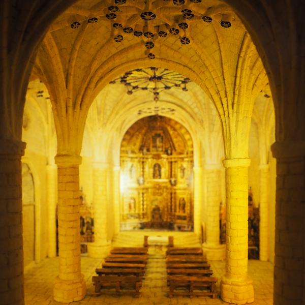 Interior de la Iglesia de la Inmaculada Concepción en Villaveta