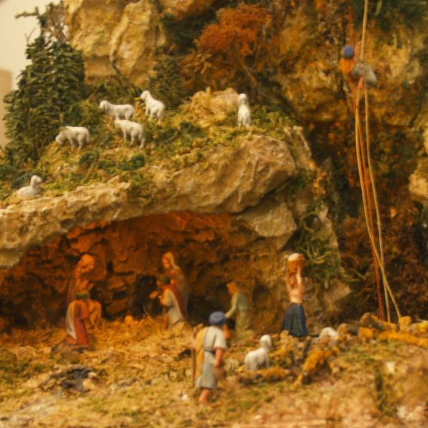 Adoración de los pastores en el monte