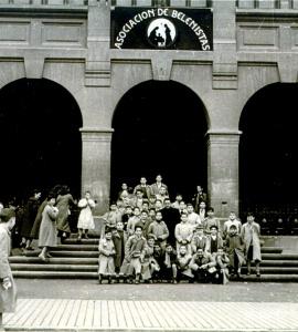 Escuelas de San Francisco en Pamplona, primera sede de la asociación