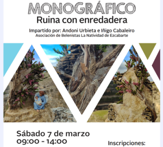 Cartel Monográfico 2026: Ruina con enredadera