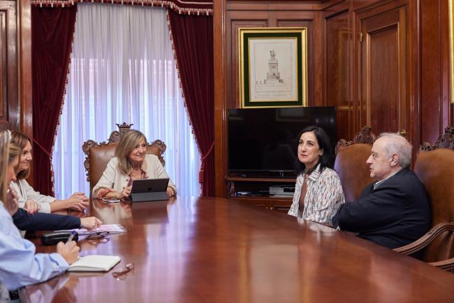 Un momento de la reunión