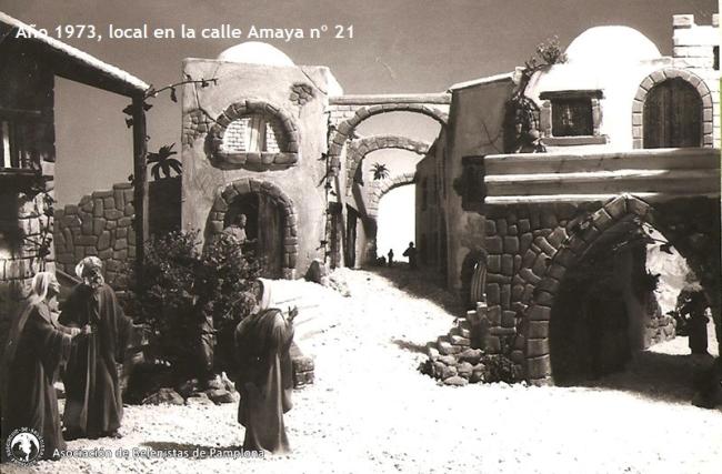 Año 1973, local en la calle Amaya n° 21