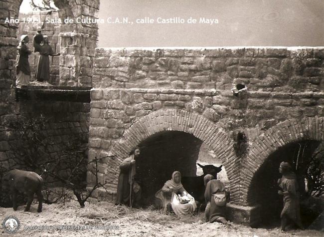 Año 1974, Sala de Cultura C.A.N., calle Castillo de Maya