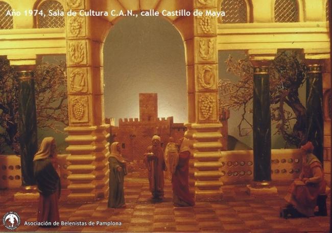 Año 1974, Sala de Cultura C.A.N., calle Castillo de Maya
