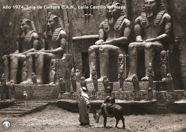 Año 1974, Sala de Cultura C.A.N., calle Castillo de Maya