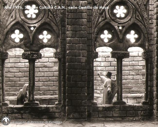 Año 1976, Cala de Cultura C.A.N., calle Castillo de Maya