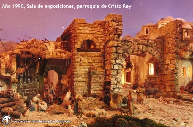 Año 1990, Sala de exposiciones, parroquia de Cristo Rey