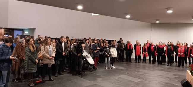 Inauguración de la exposición "Los Belenes en Baluarte" 2023