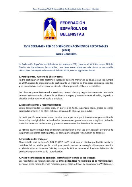 Bases concursos FEB 2024