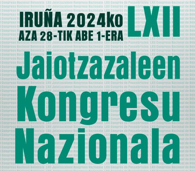 Detalle lona Baluarte Congreso 2024 Pamplona