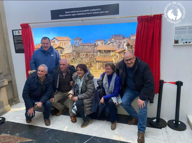 Inauguración Belén zaguán Ayuntamiento 2024