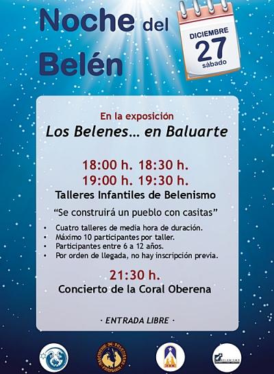 Cartel de La Noche del Belén