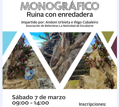Cartel Monográfico 2026: Ruina con enredadera