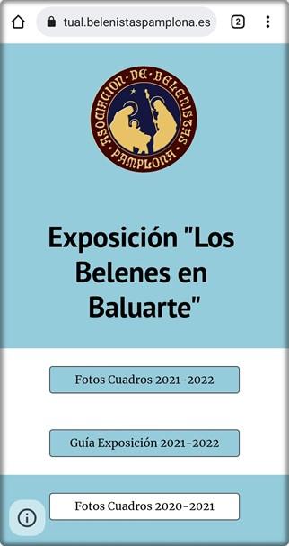 Portada para la versión móvil de la página