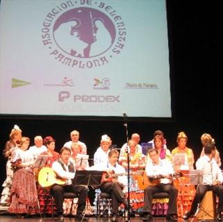 El coro durante su actuacion