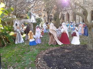 El belén del la plaza de la Diputación