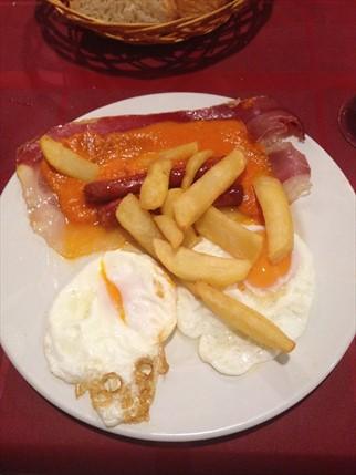 Los protagonistas de la cena
