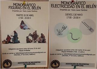 Carteles colocados en los locales de la asociación