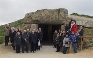 ... y en el dolmen de Menga