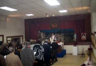 Dos momentos de la inauguración